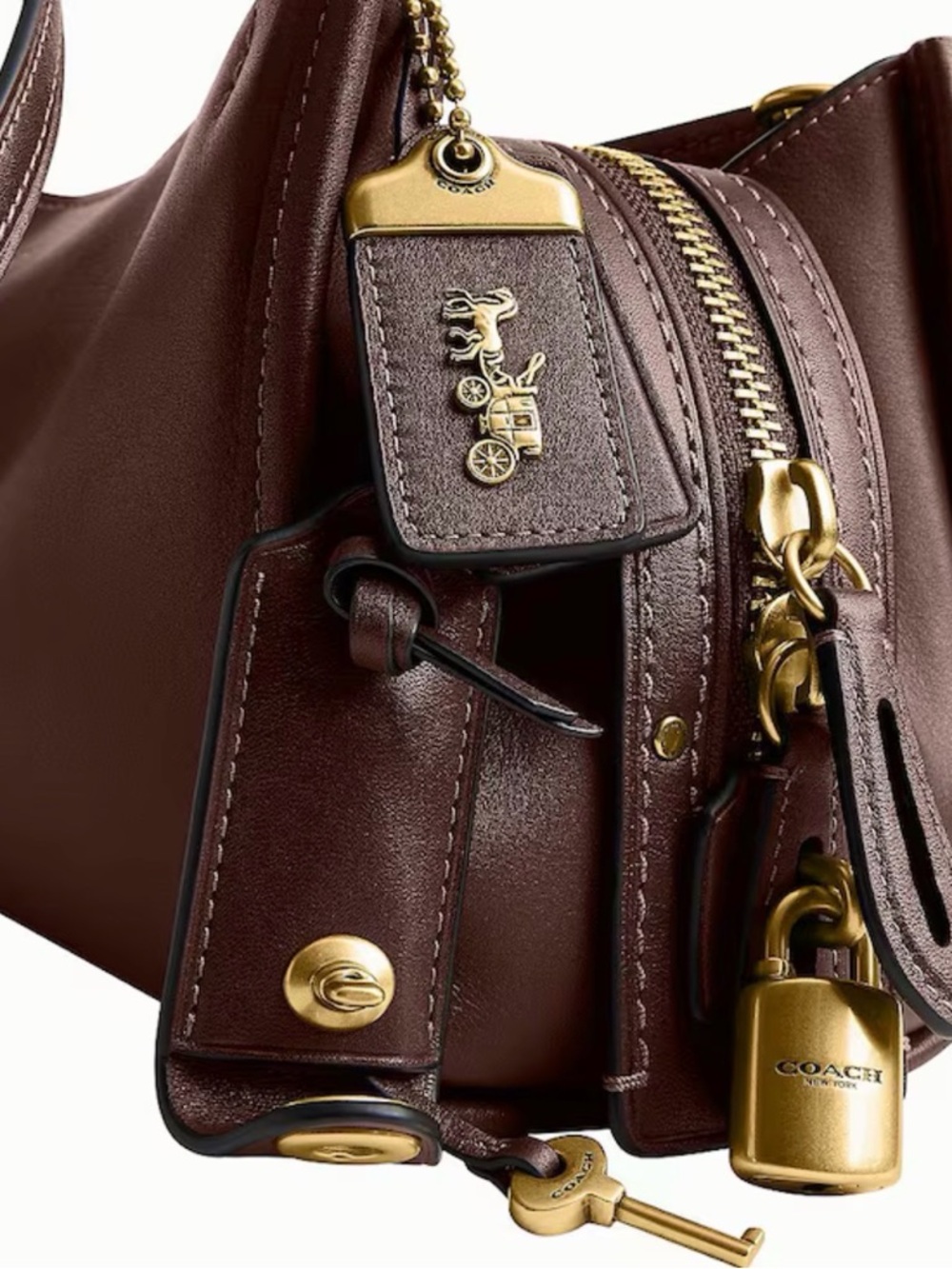 NWT Coach Rogue 34 - Black - Picture 10 of 10